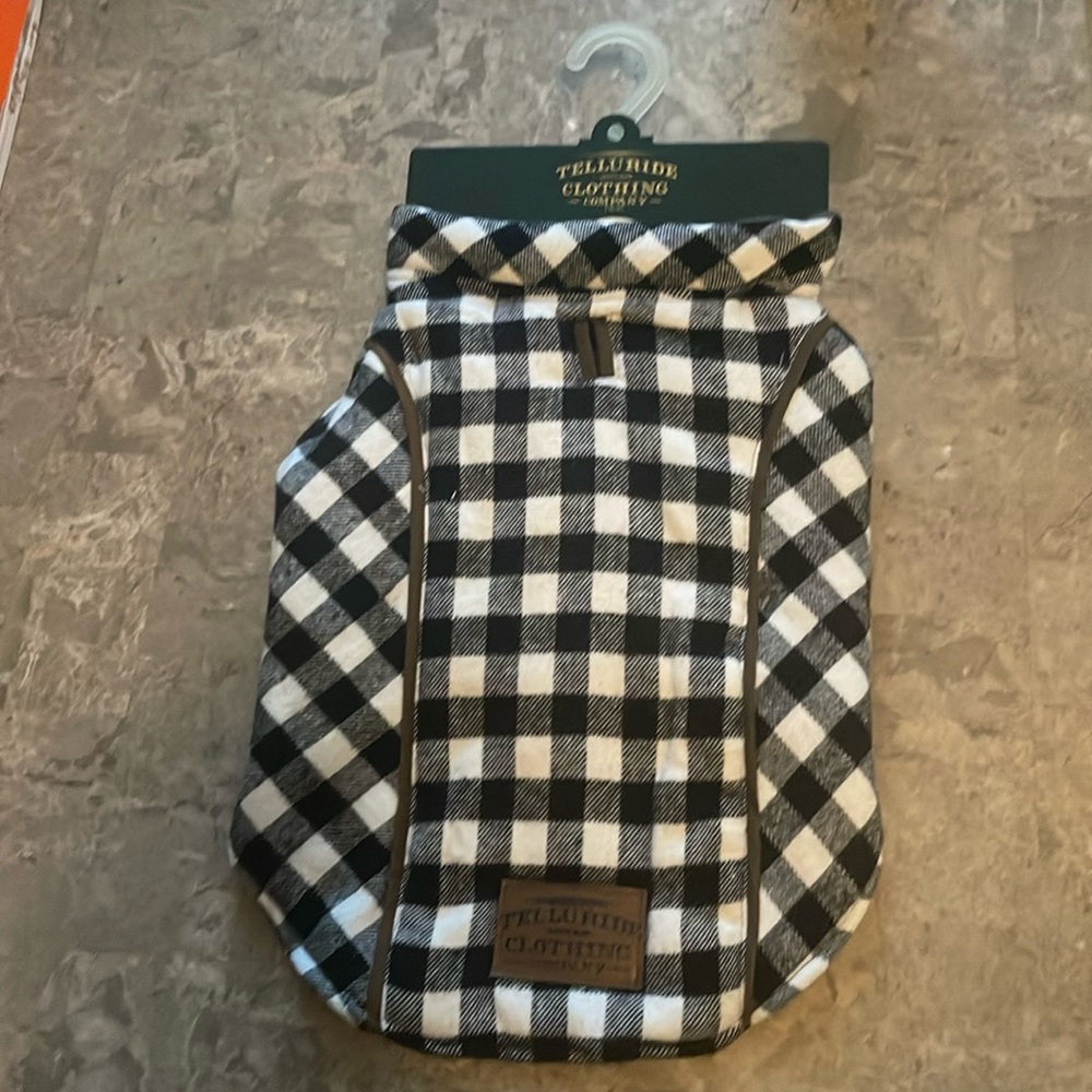 White/Black Warren Plaid Jacket